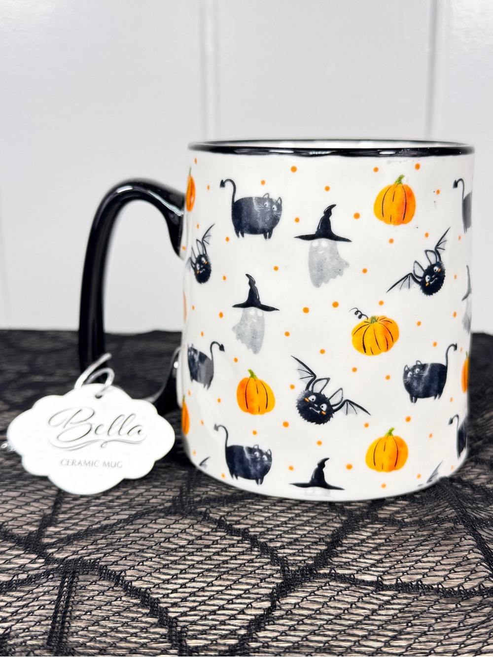 NEW 10 Strawberry Street Halloween Print Mug